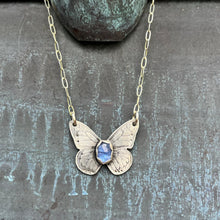 Load image into Gallery viewer, Iolite Butterfly Necklace