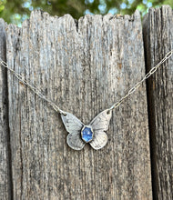 Load image into Gallery viewer, Iolite Butterfly Necklace