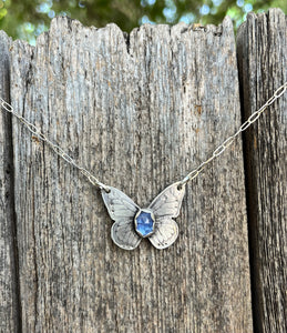 Iolite Butterfly Necklace